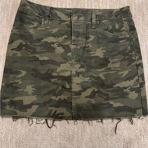 Vanilla Star Camouflage Skirt